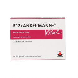 Витамин В12 Ankermann Vital (Метилкобаламин) табл. 100мкг 50шт. в Балашихе и области фото