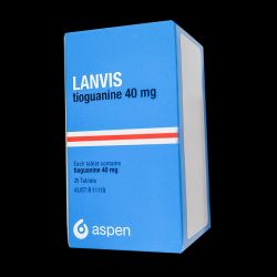 Ланвис (Тиогуанин) таблетки 40мг 25шт в Балашихе и области фото