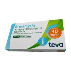 Бруламицин раствор для инъекций 40мг/мл 2мл! (80мг) ампулы №10 в Балашихе и области фото