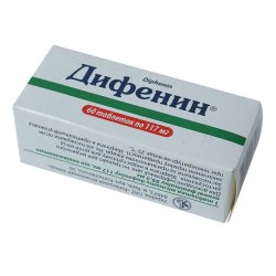 Дифенин (Фенитоин) таблетки 117мг №60 в Балашихе и области фото
